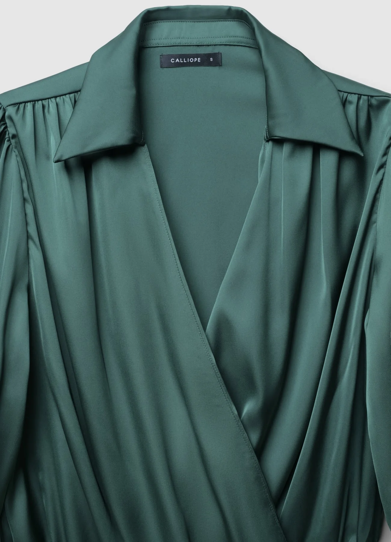 Camicia body in simil satin - Image 6