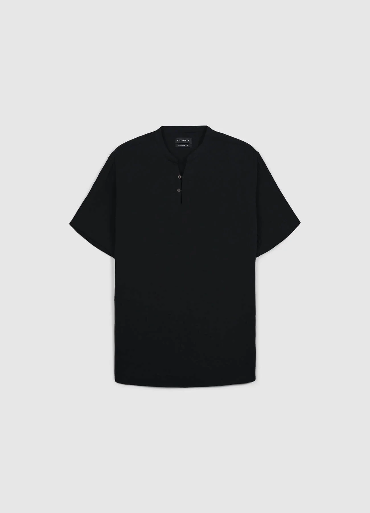 Camicia bottoncini tessuto goffrato - Image 7