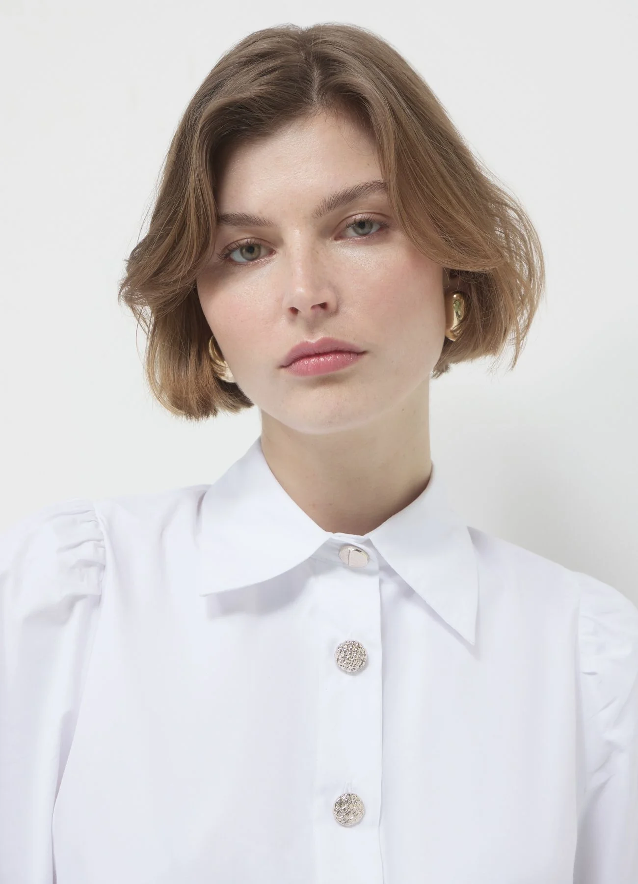 Camicia bottoni oro - Image 3