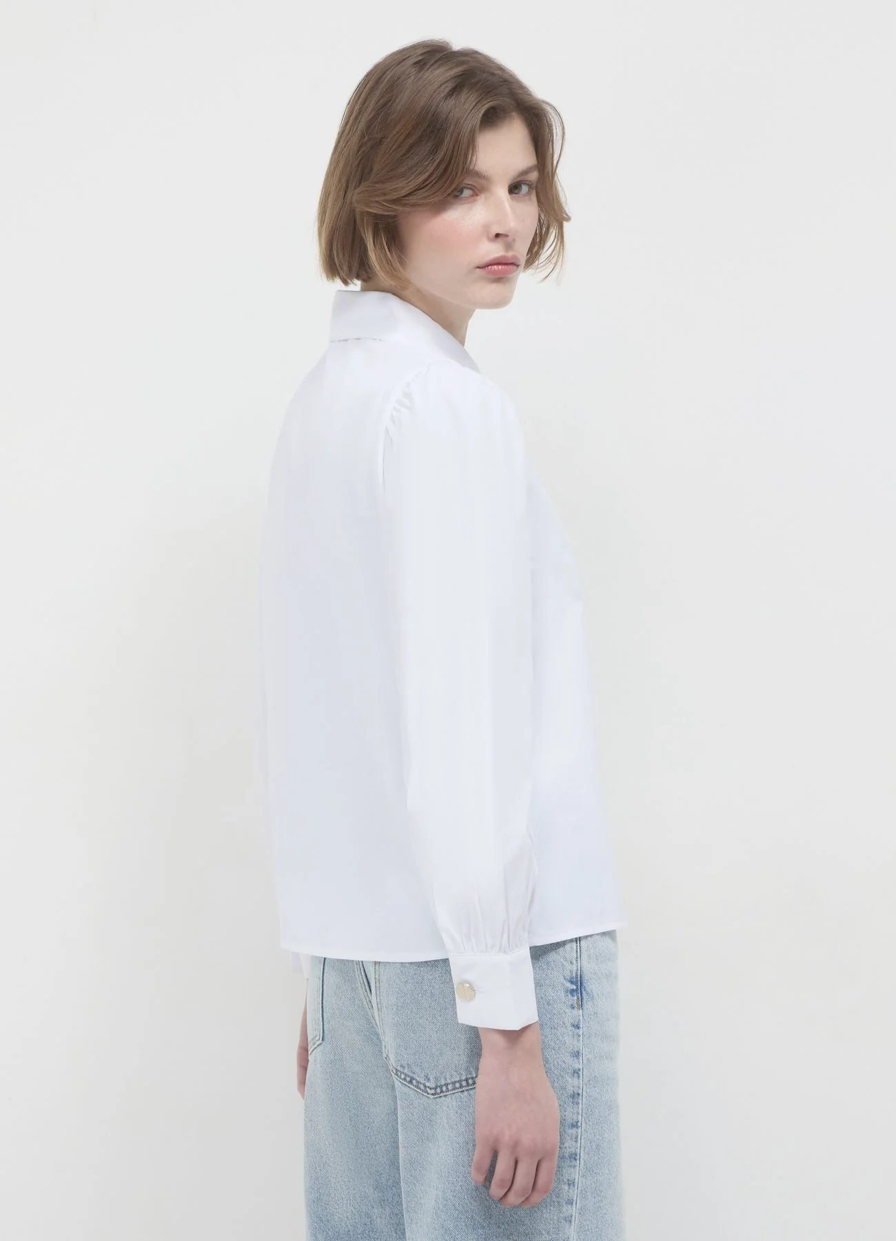 Camicia bottoni oro - Image 4
