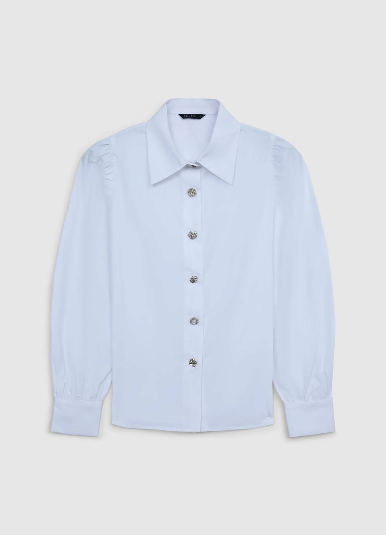 Camicia bottoni oro - Image 6