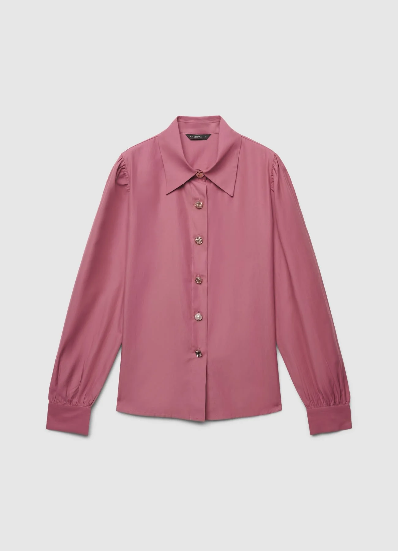 Camicia bottoni oro - Image 5