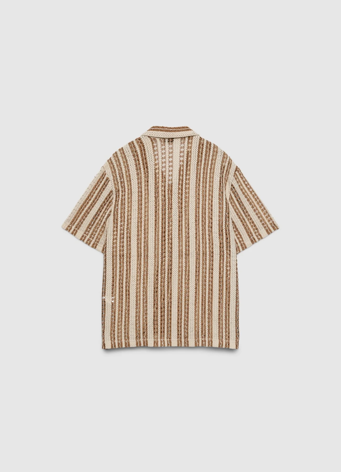 Camicia bowling a righe crochet - Image 5