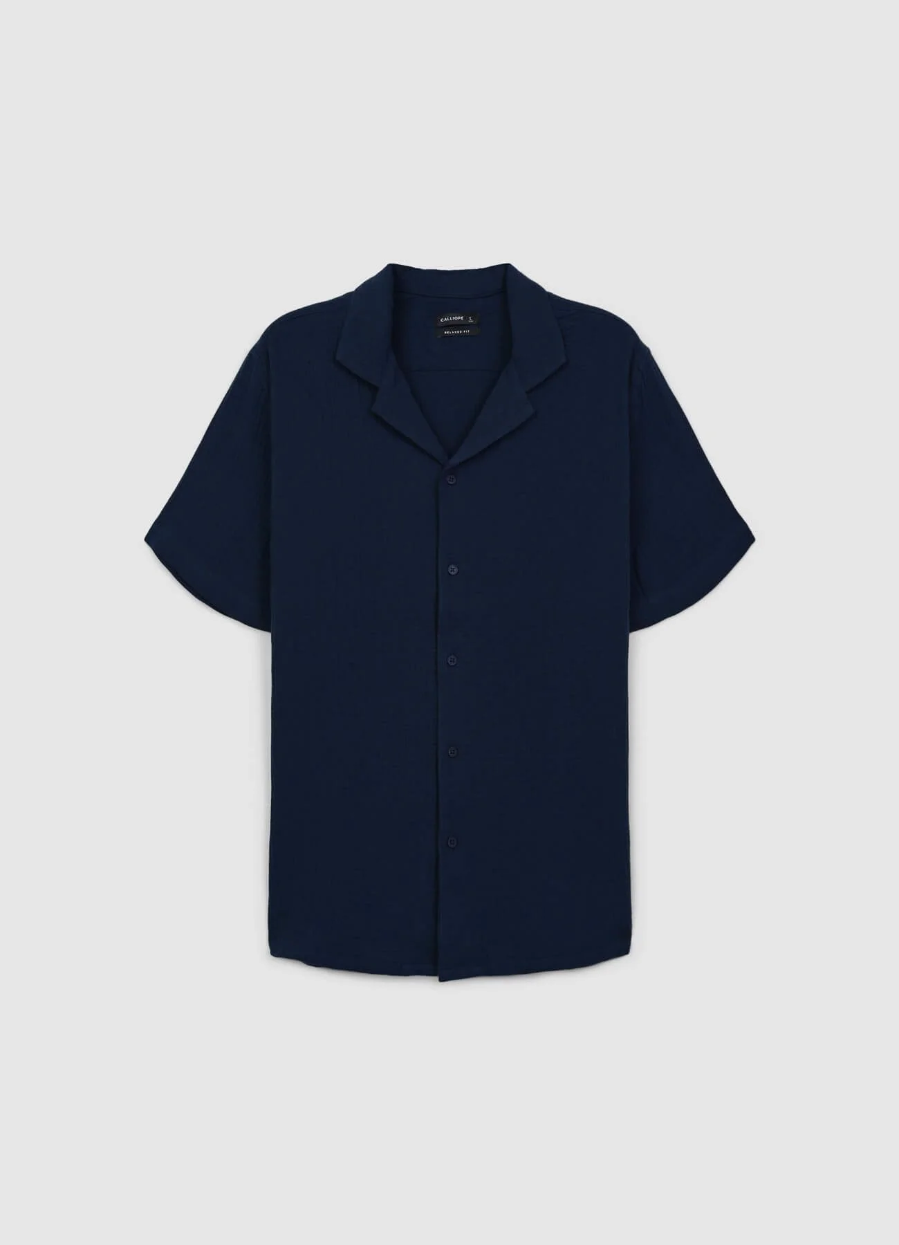 Camicia bowling cotone goffrato - Image 5
