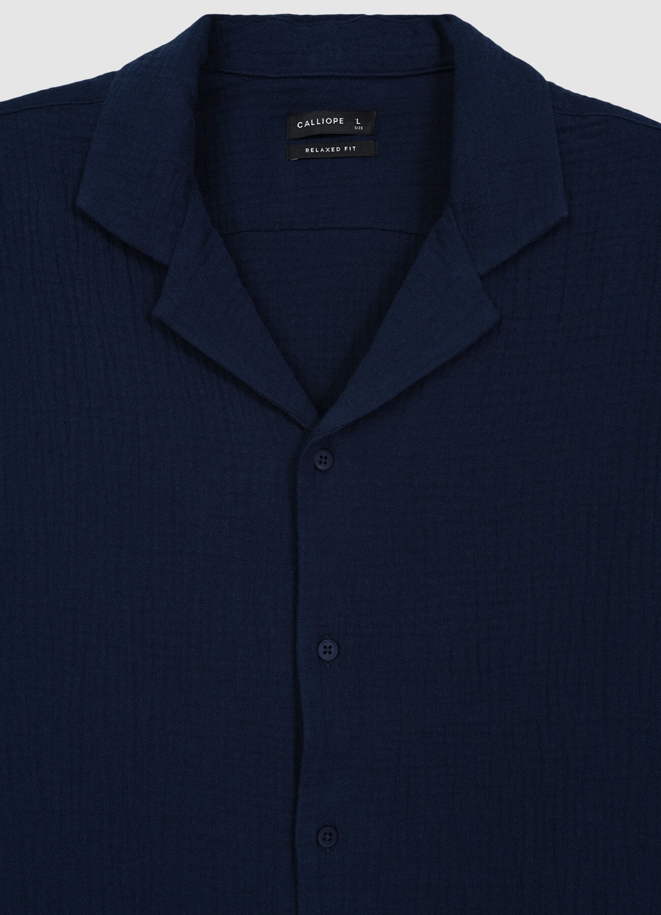 Camicia bowling cotone goffrato - Image 7