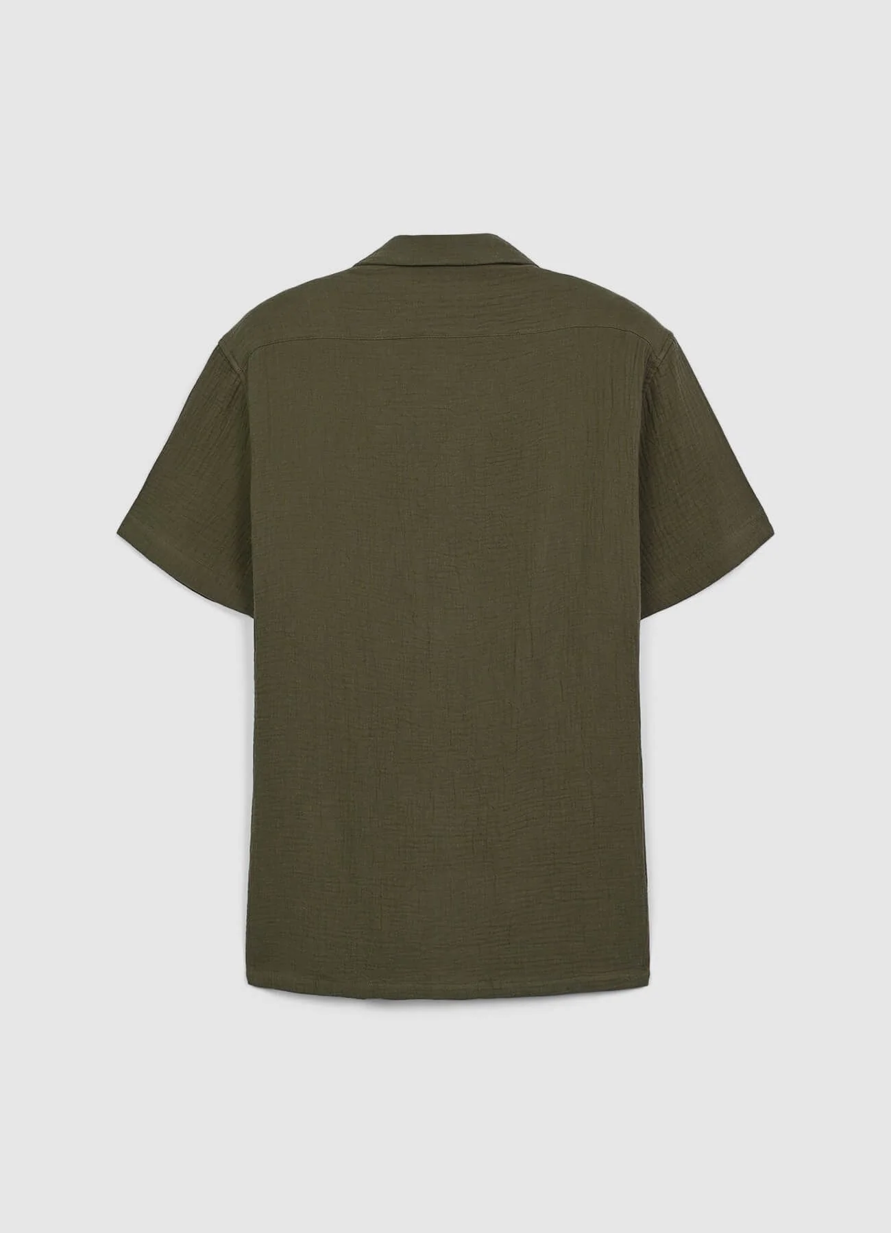 Camicia bowling cotone goffrato - Image 5