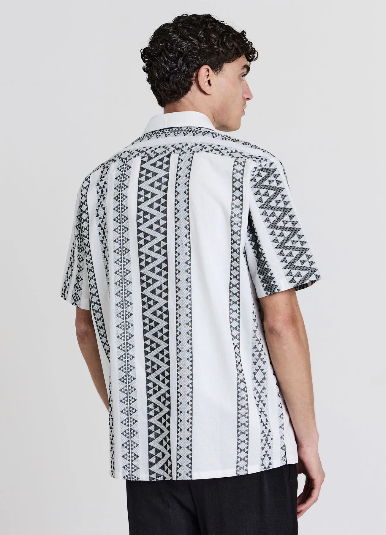 Camicia bowling fantasia etnica - Image 3