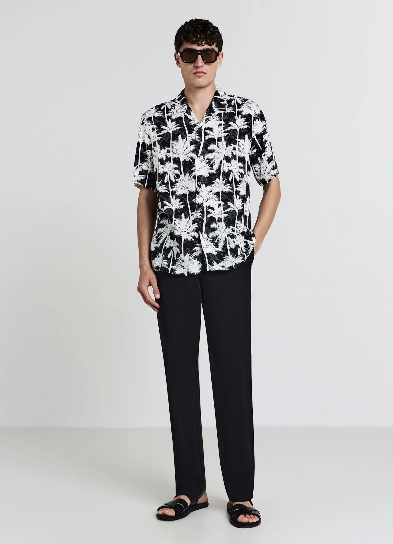 Camicia bowling fantasia palme - Image 2