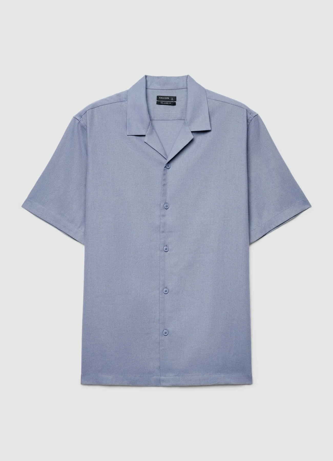 Camicia bowling in misto lino - Image 4