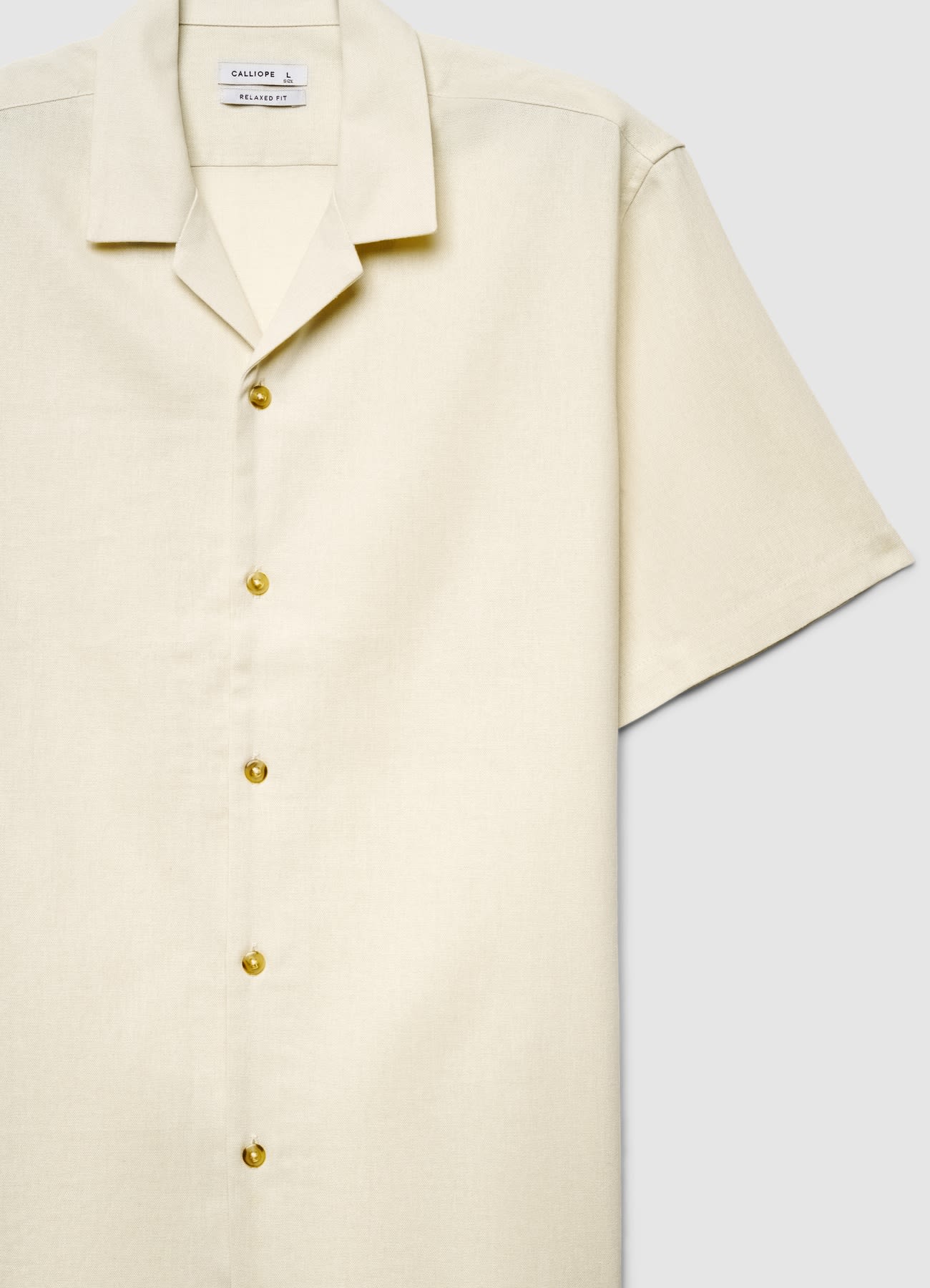 Camicia bowling in misto lino - Image 5