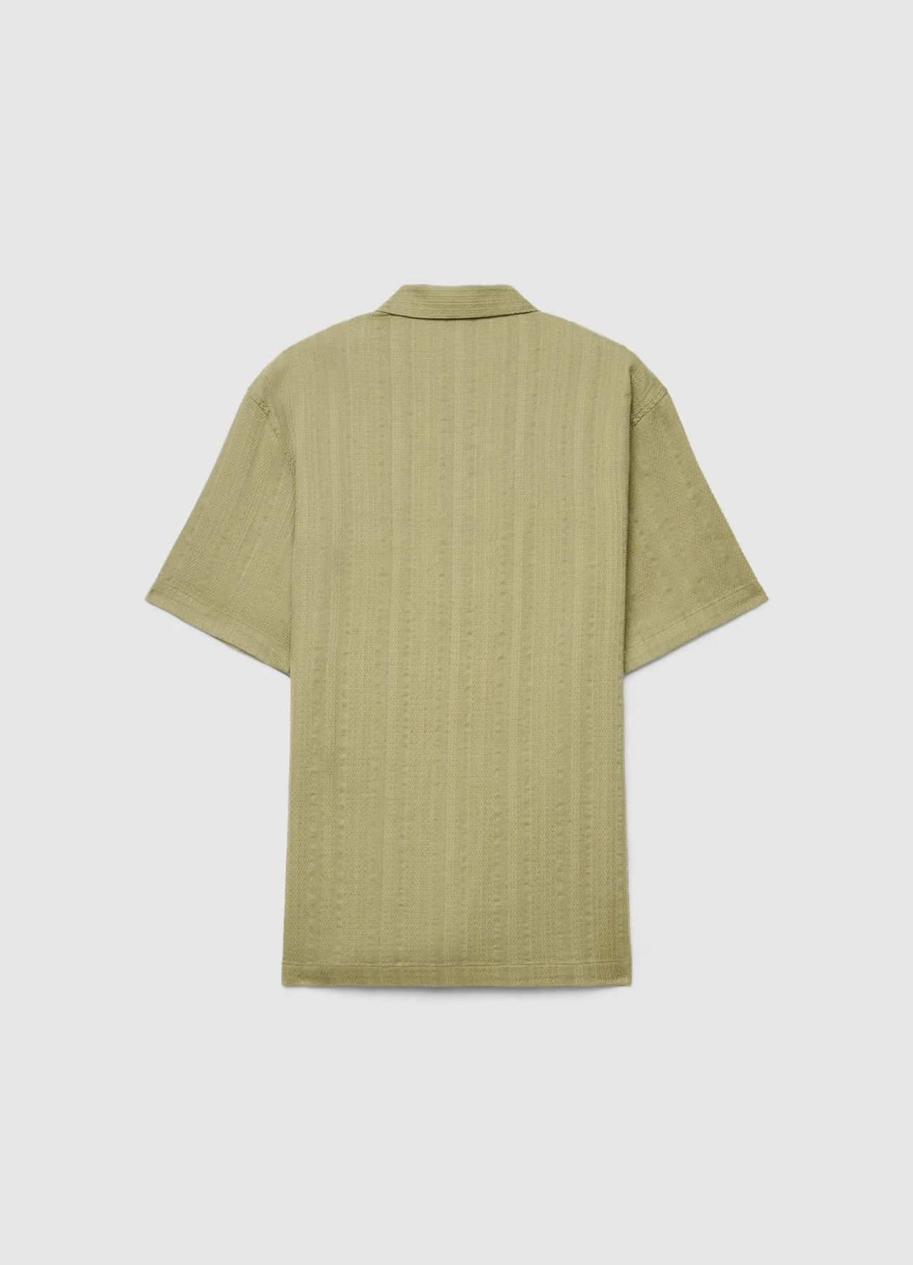 Camicia bowling jacquard a righe - Image 5