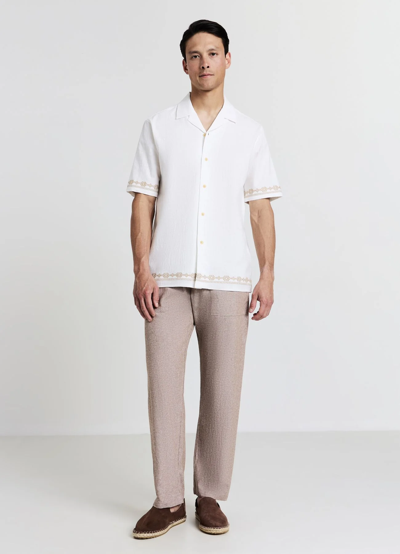 Camicia bowling ricamo - Image 3