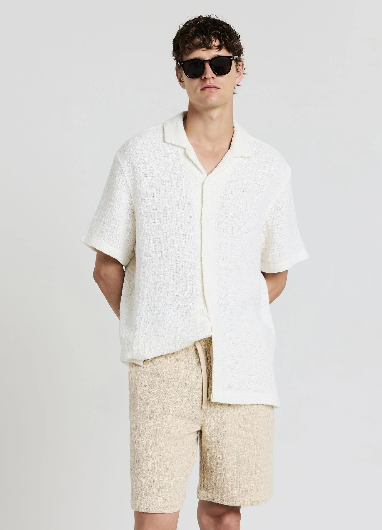 Camicia bowling tessuto lavorato - Image 4