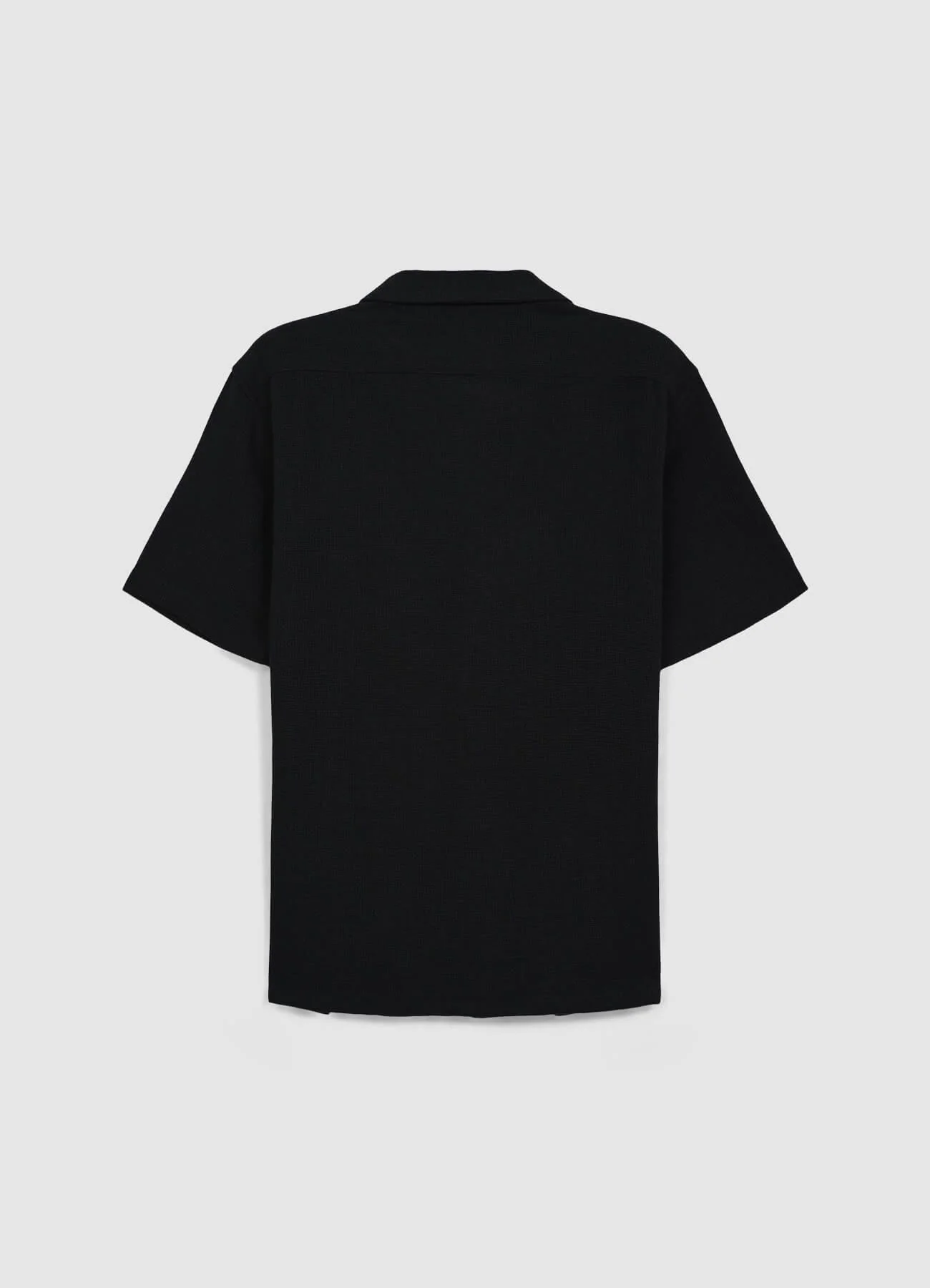 Camicia bowling tinta unita - Image 5