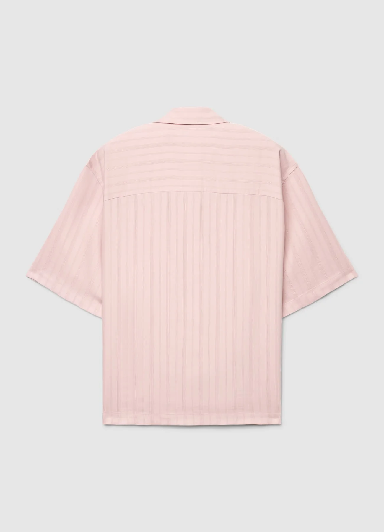 Camicia boxy fit a righe - Image 5