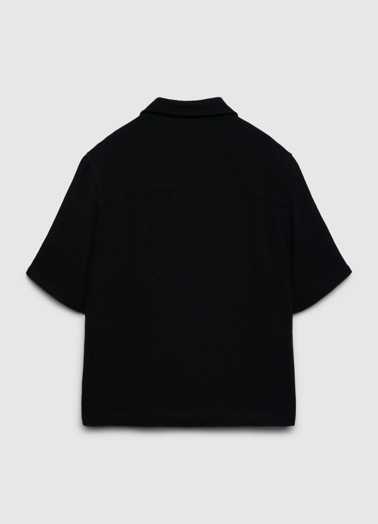 Camicia boxy tinta unita - Image 4