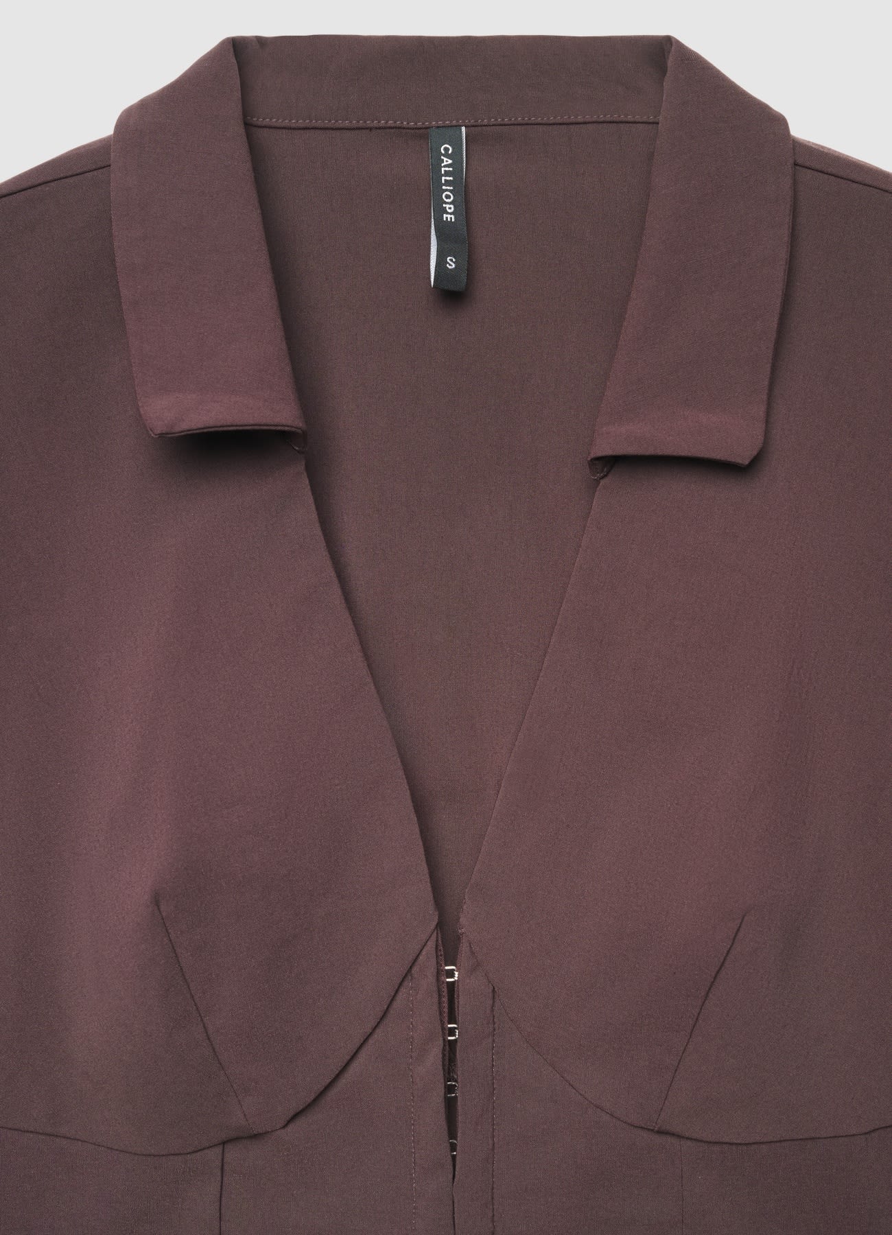 Camicia bustino chiusura a ganci - Image 3