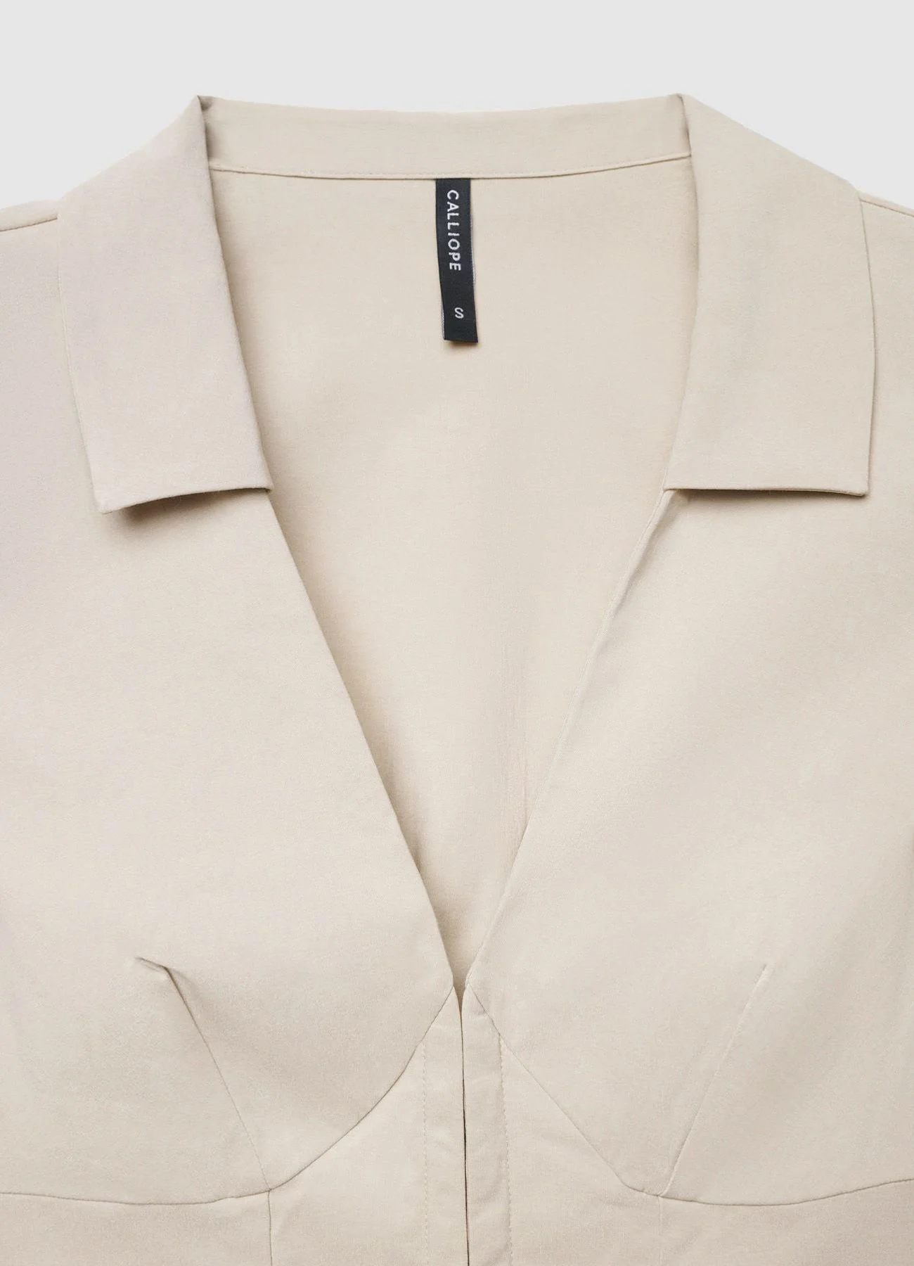 Camicia bustino tinta unita - Image 5