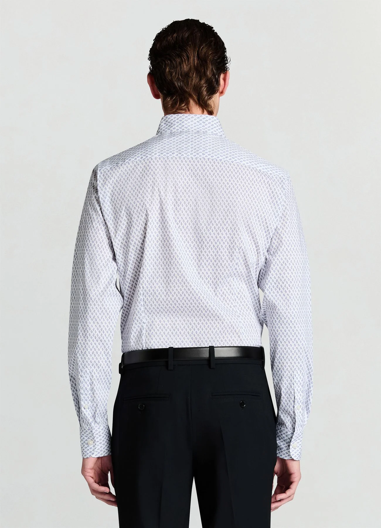 Camicia classica a fantasia - Image 2