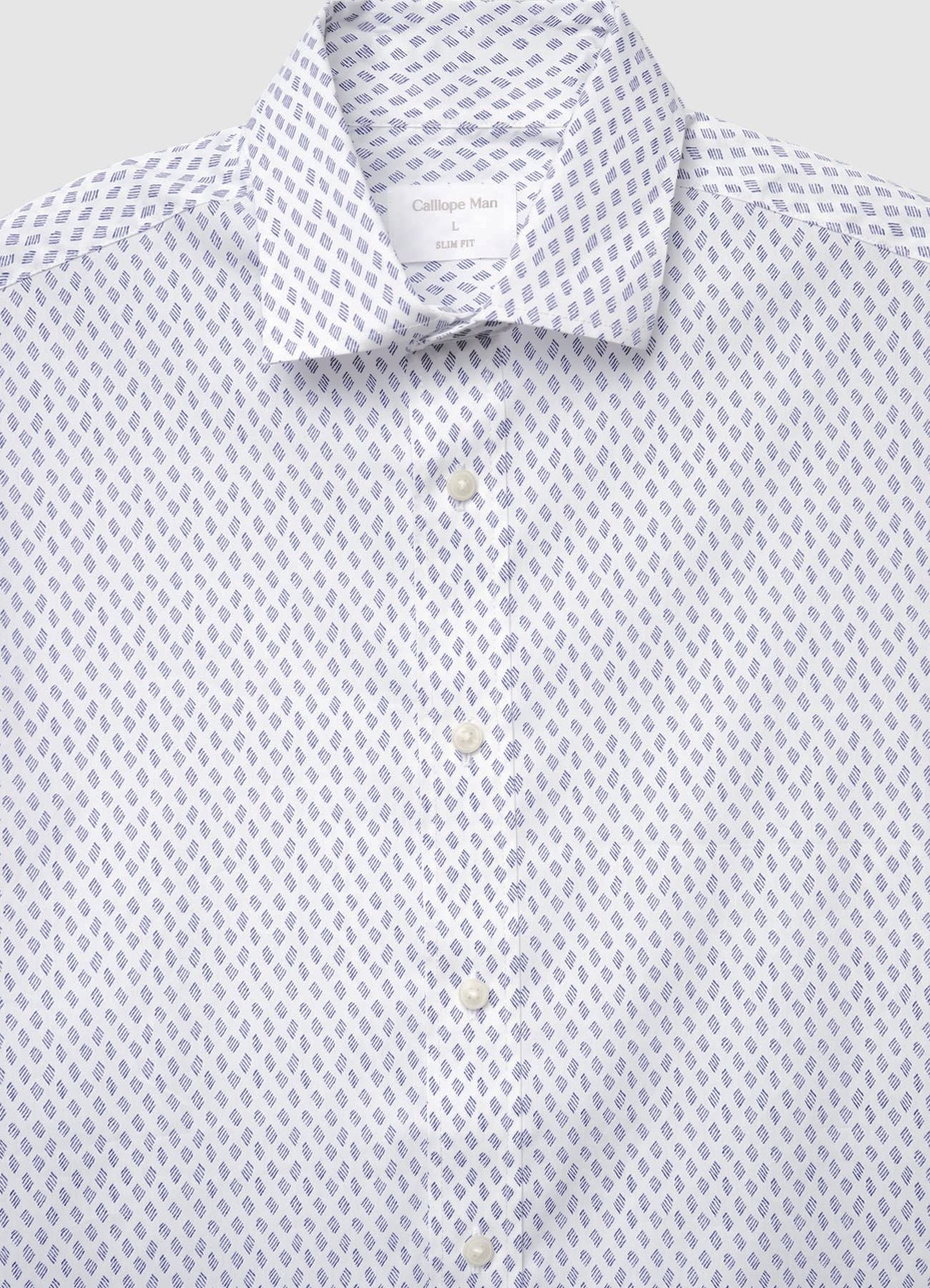 Camicia classica a fantasia - Image 4