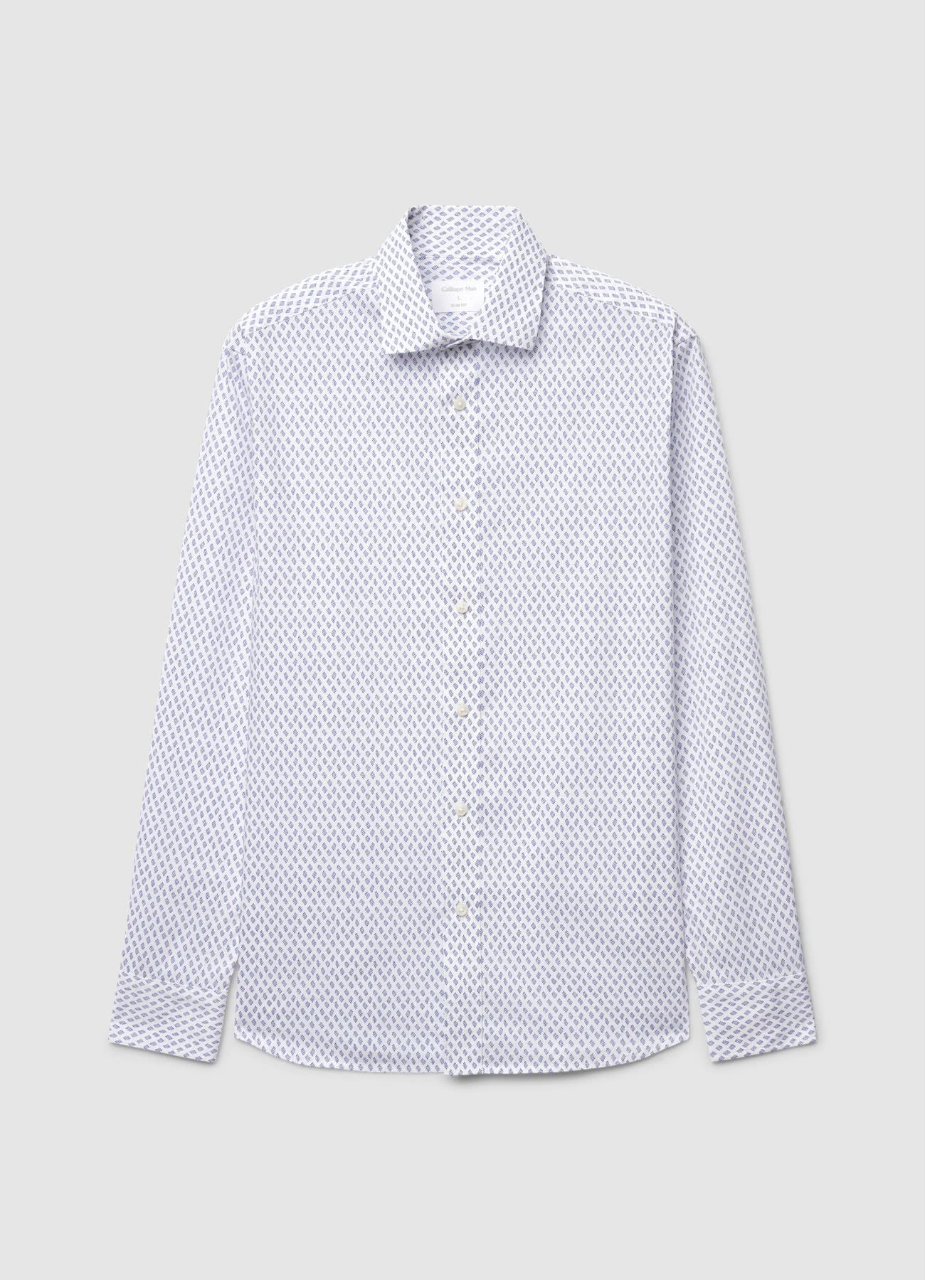 Camicia classica a fantasia - Image 5