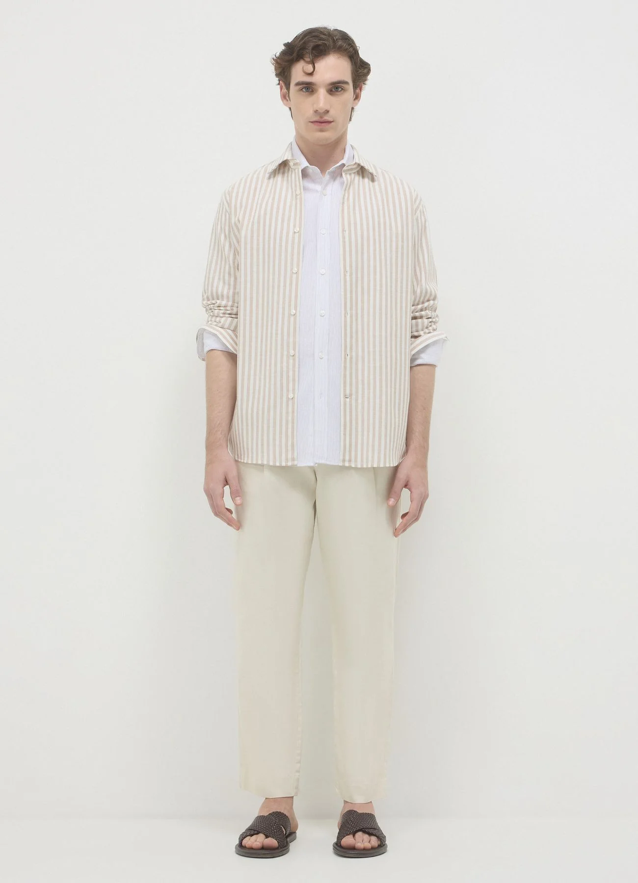 Camicia classica a righe