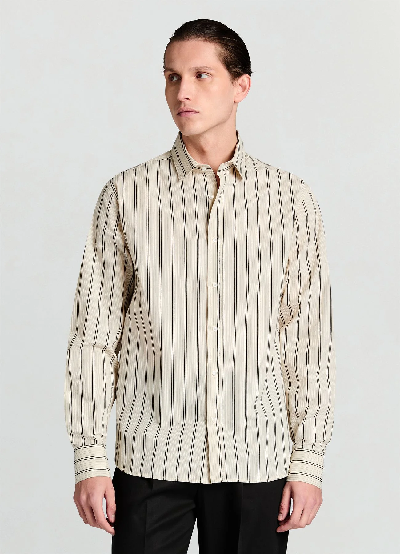 Camicia classica a righe - Image 3