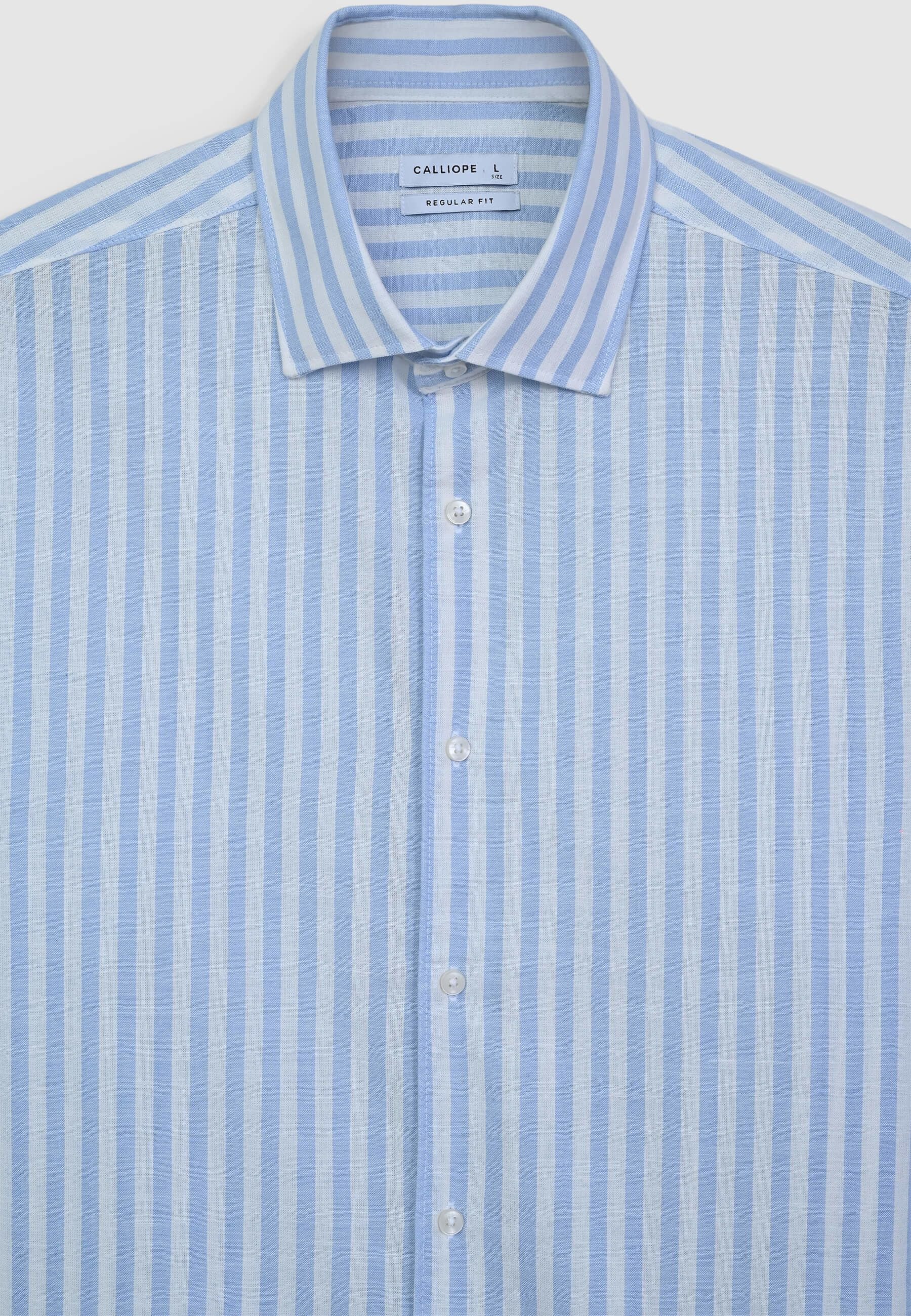 Camicia classica a righe - Image 7