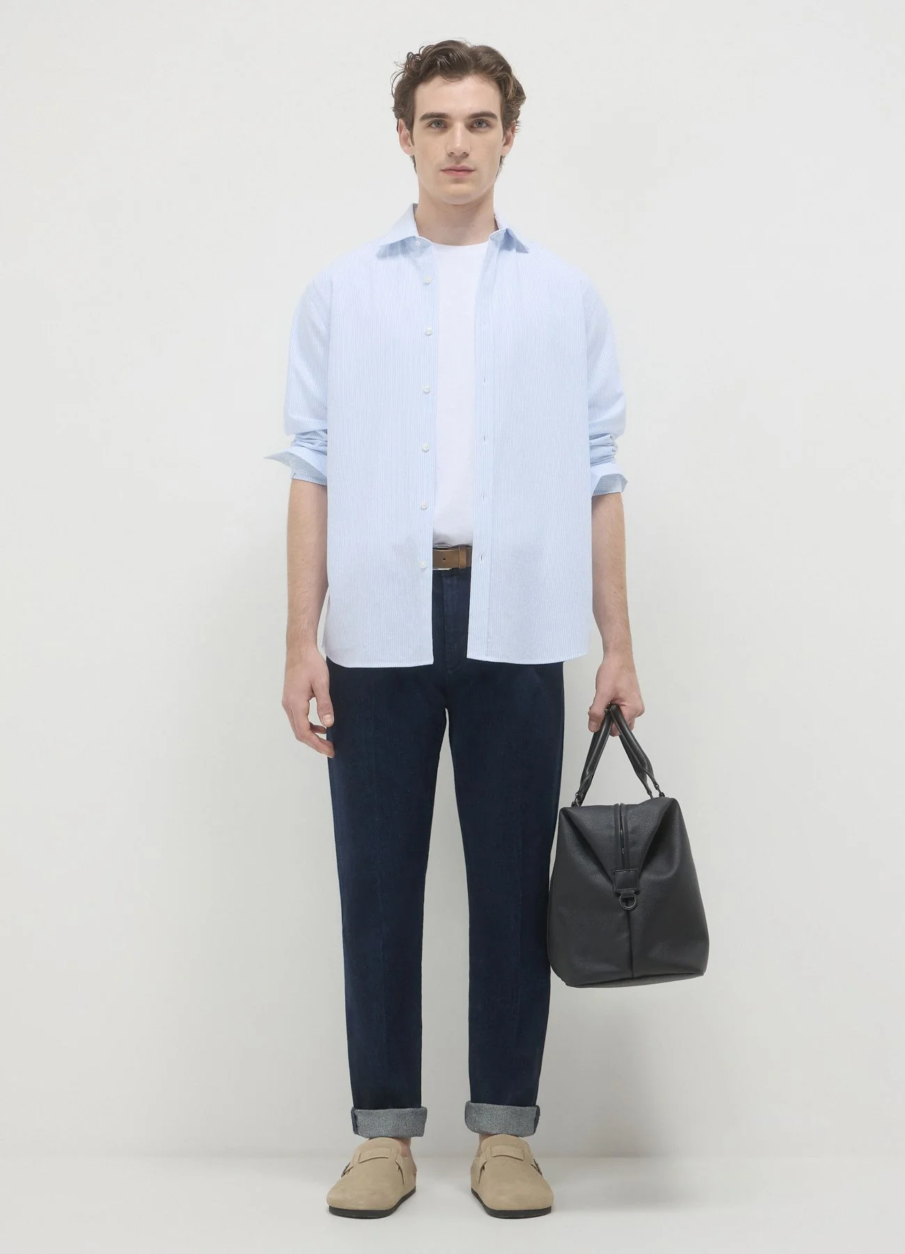 Camicia classica a righe