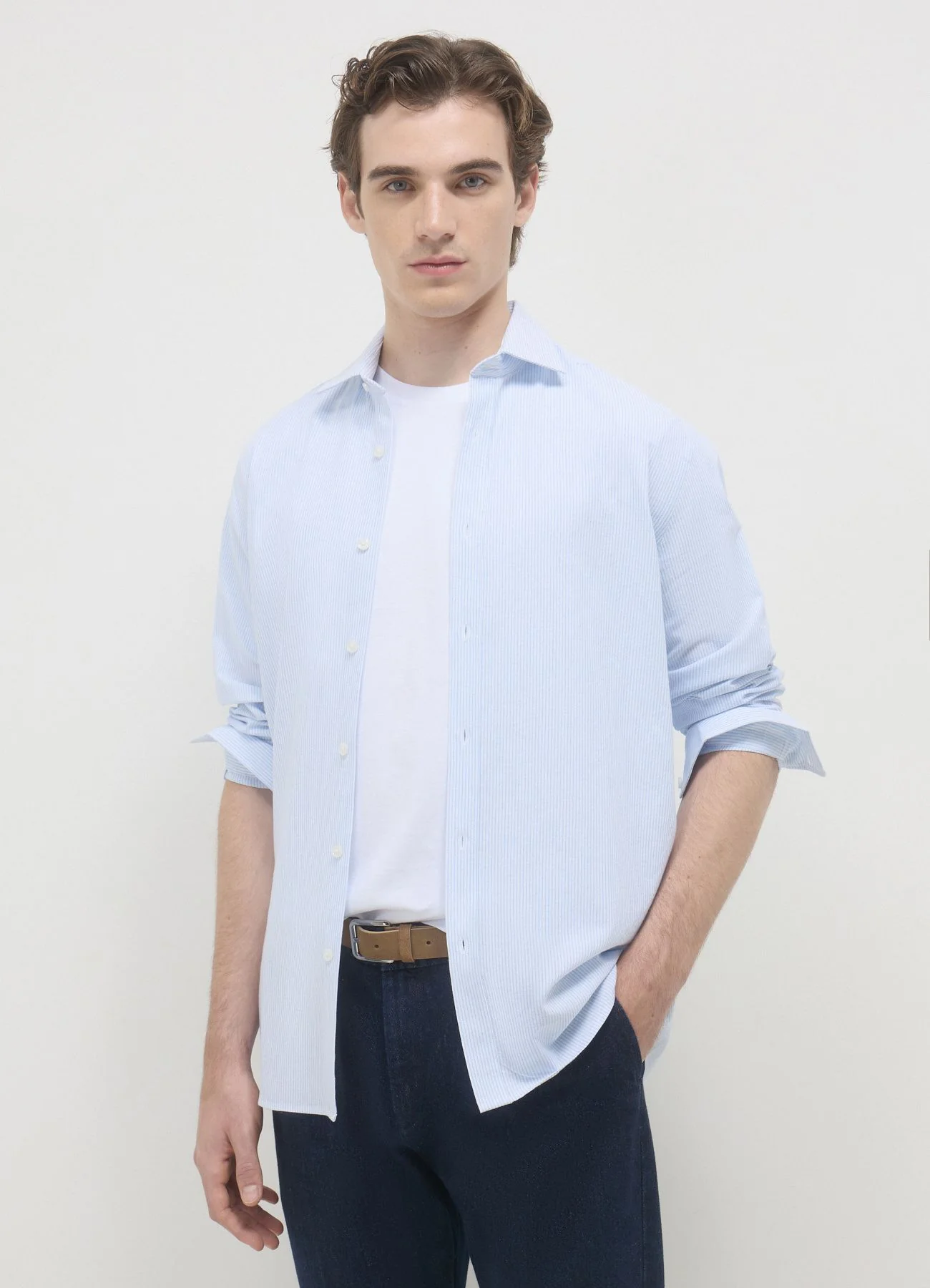 Camicia classica a righe - Image 3