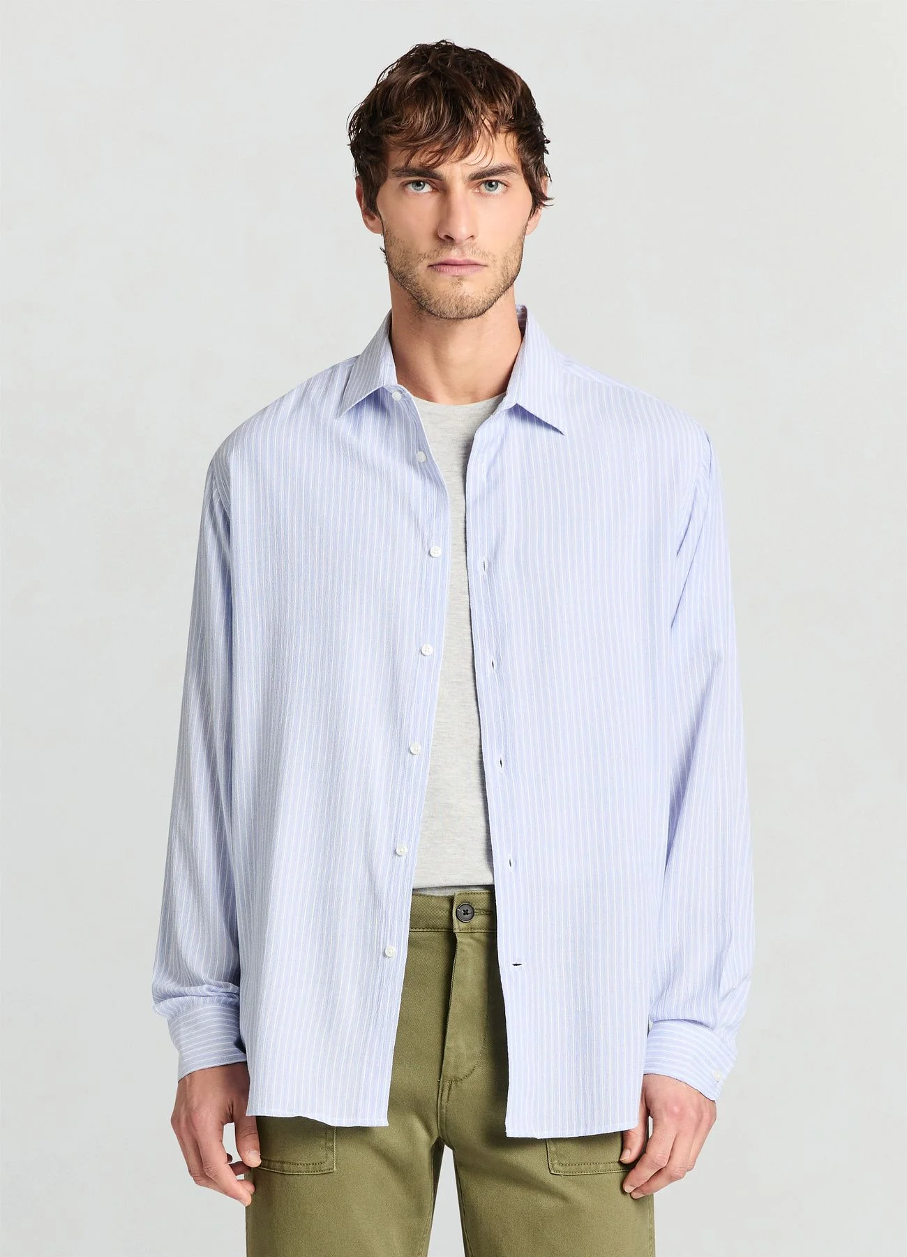 Camicia classica a righe - Image 2