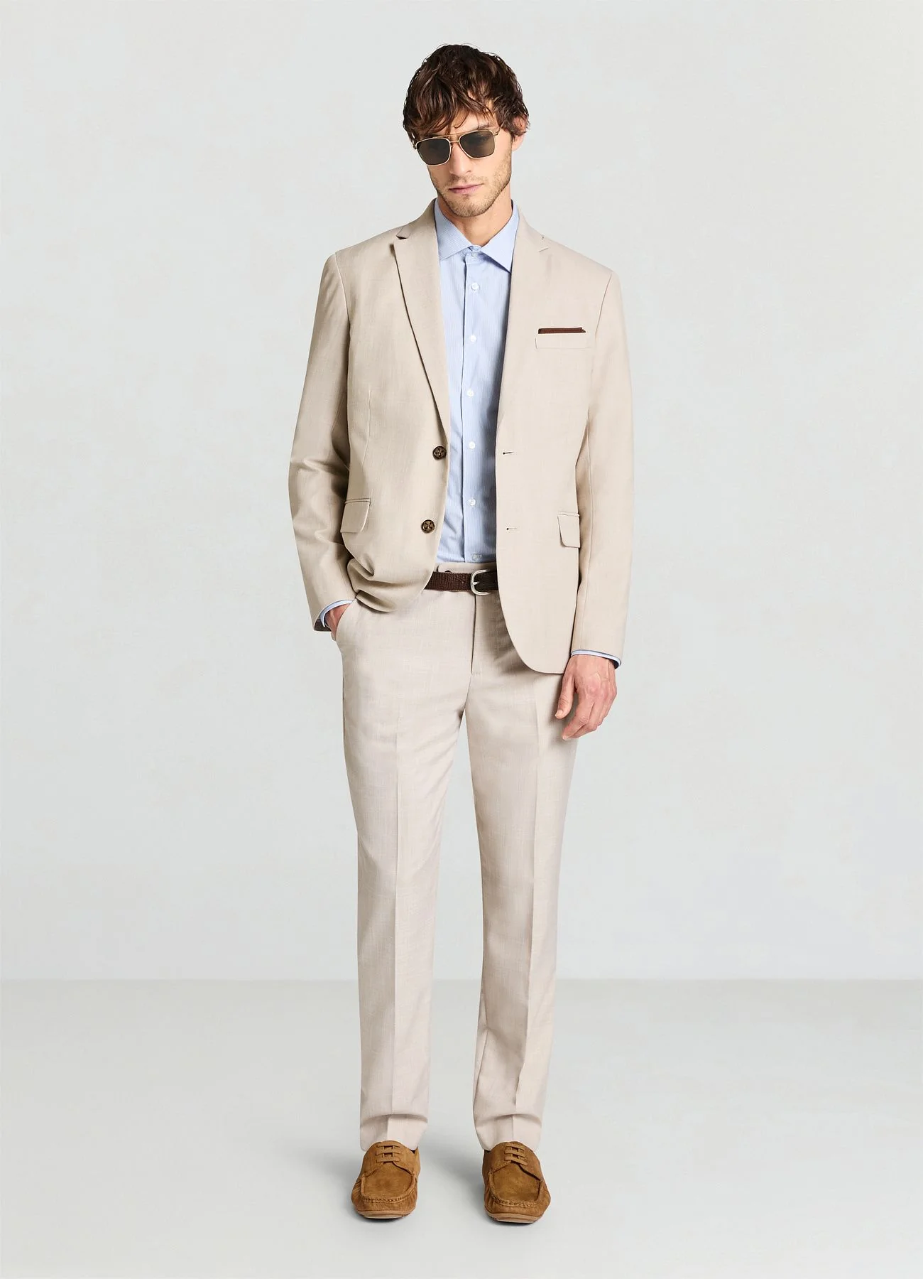 Camicia classica a righe