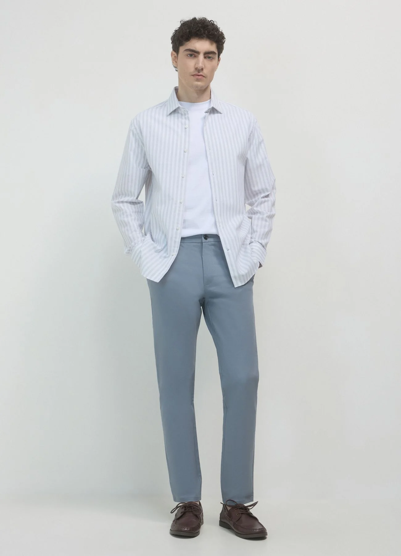 Camicia classica a righe