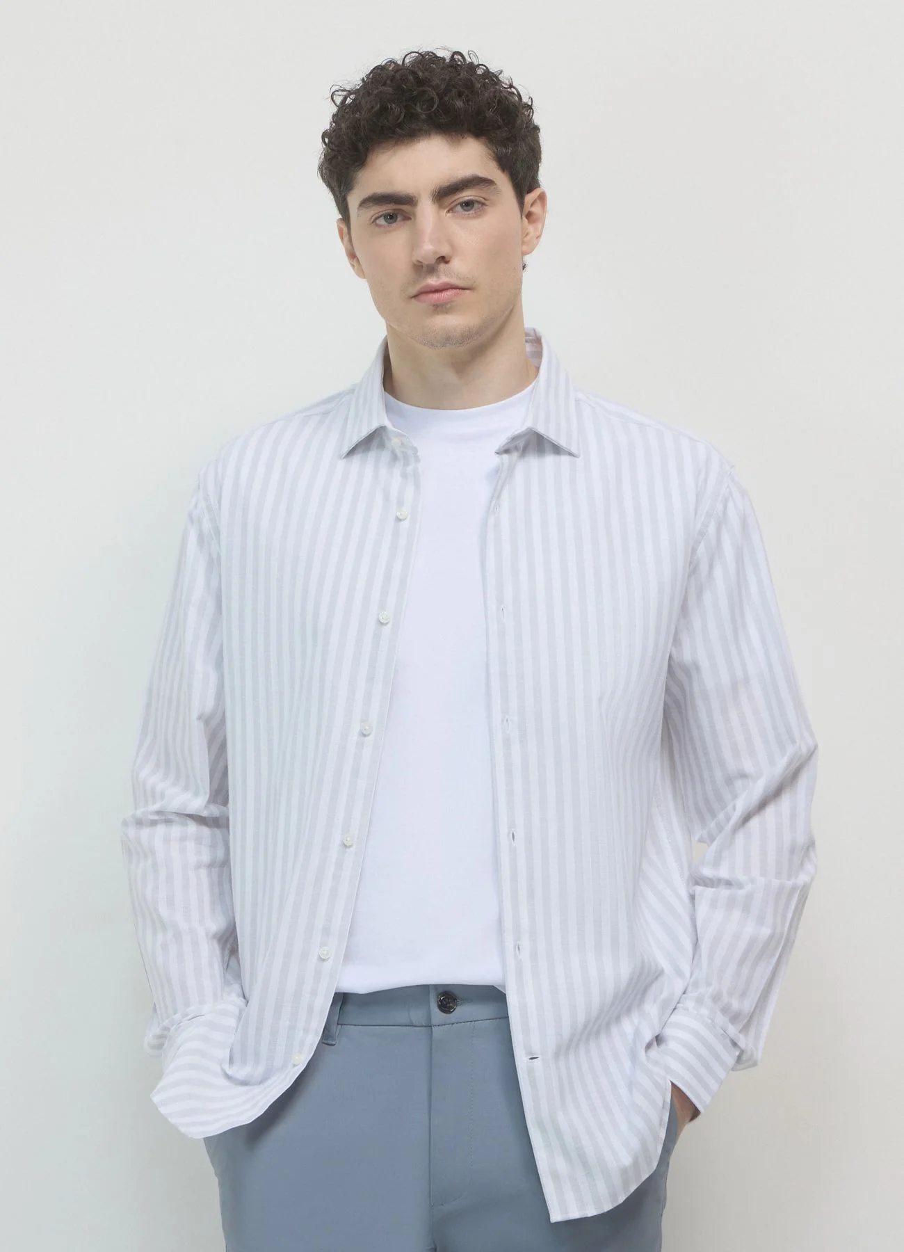 Camicia classica a righe - Image 4