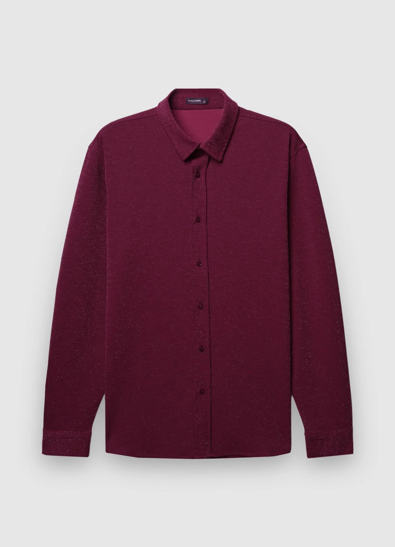 Camicia classica con effetto luccicante - Image 4