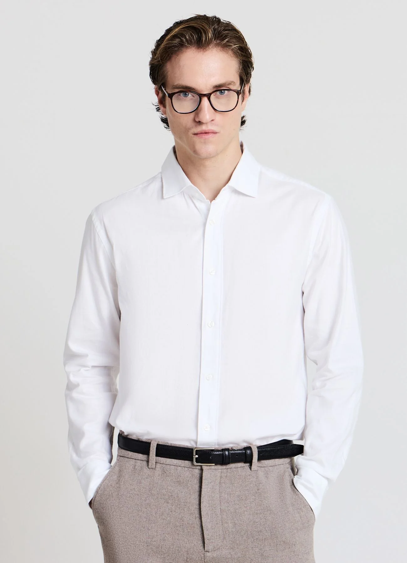 Camicia classica cotone - Image 3