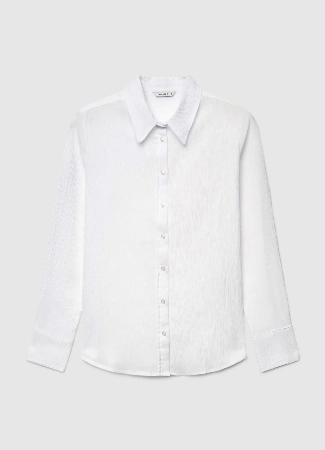 Camicia classica effetto stropicciato - Image 6
