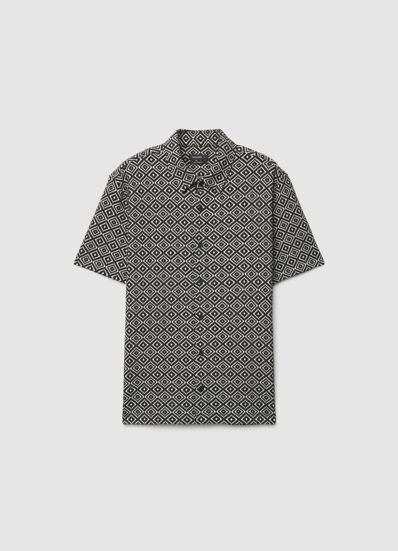 Camicia classica fantasia etnica - Image 4