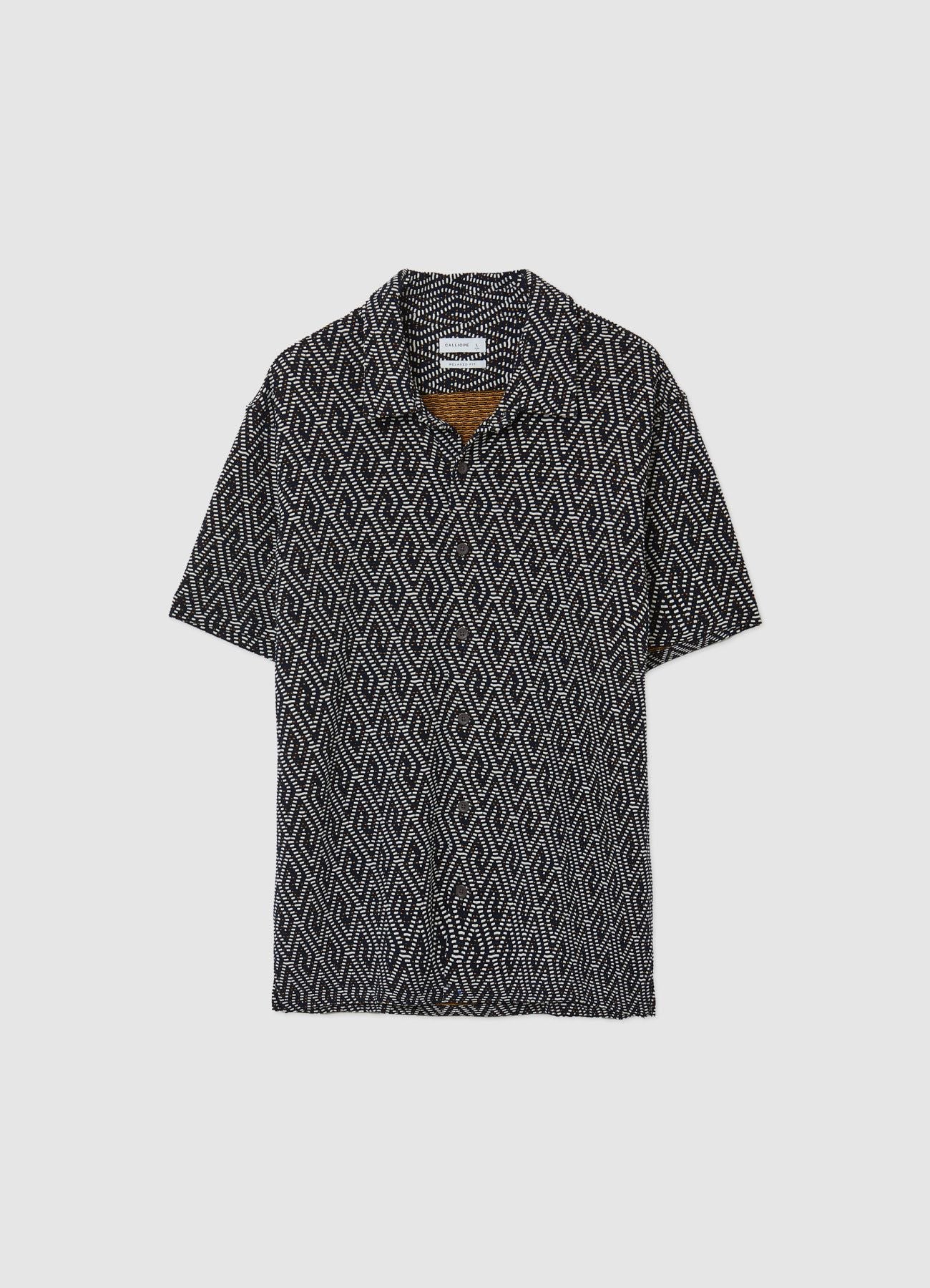 Camicia classica fantasia geometrica - Image 5