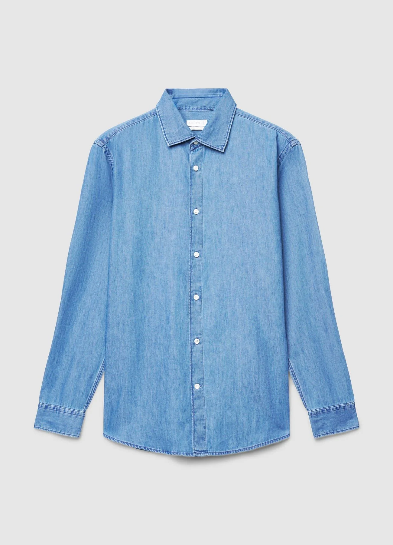 Camicia classica in denim - Image 5