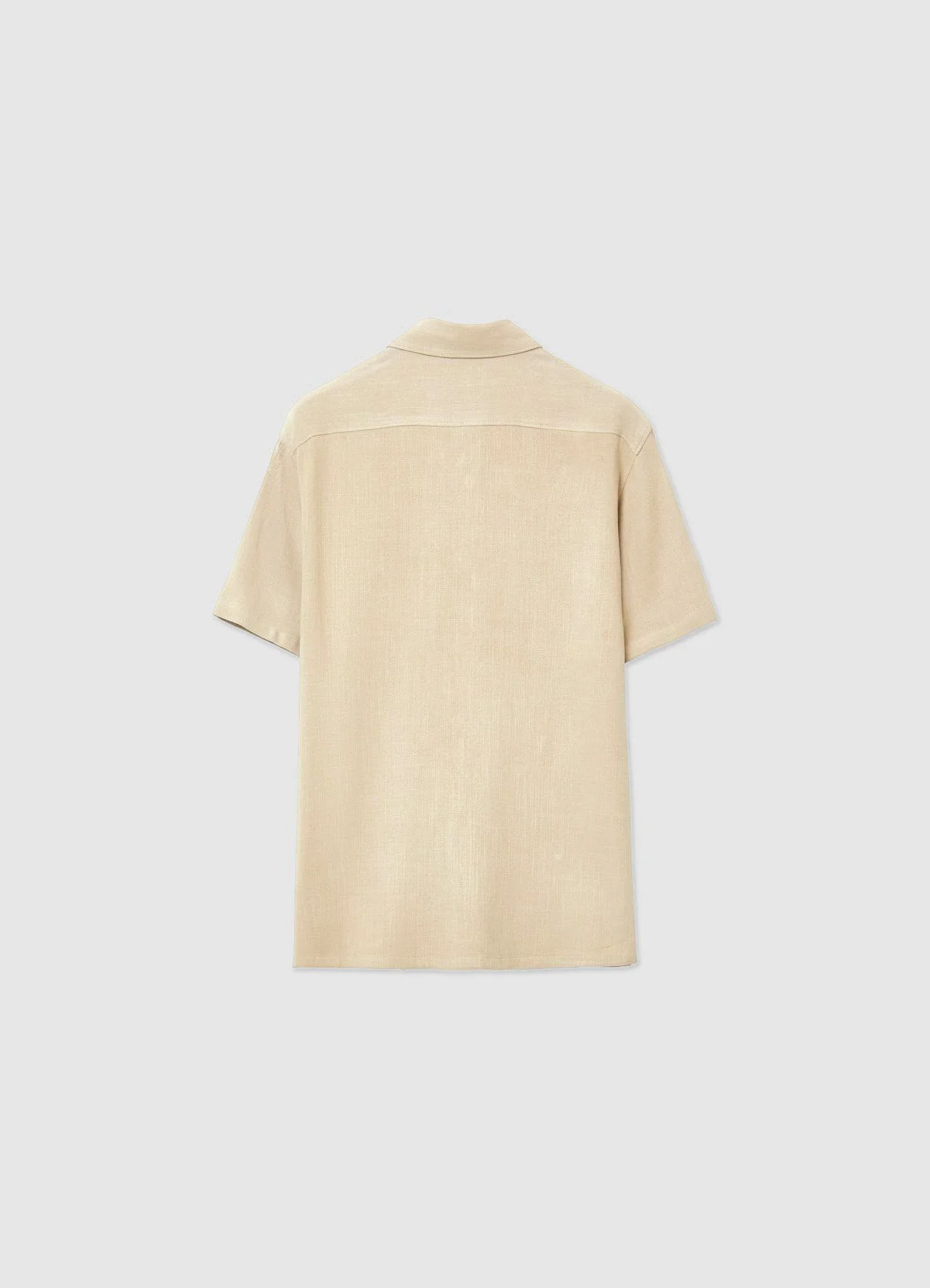 Camicia classica in misto lino - Image 4