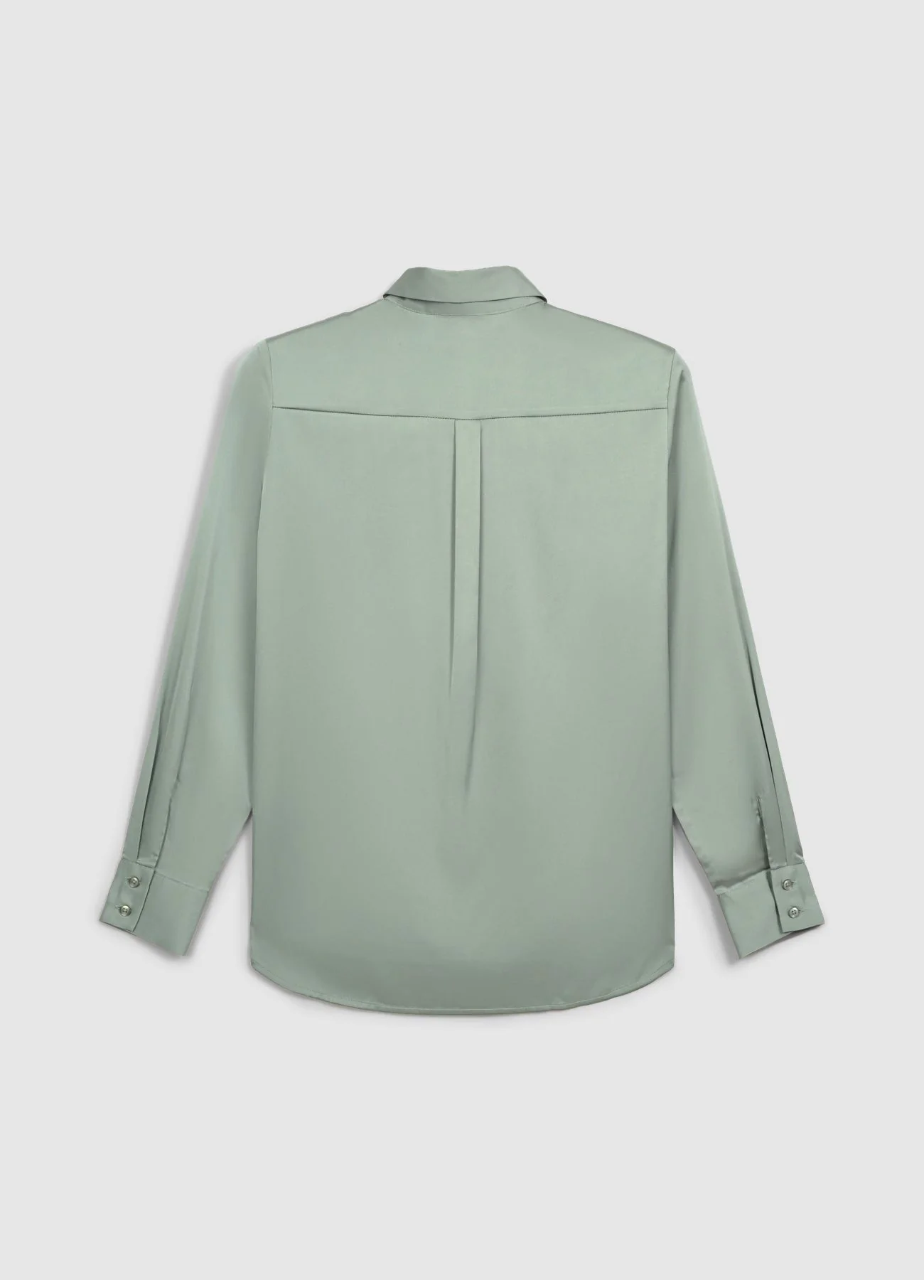 Camicia classica in simil satin - Image 5