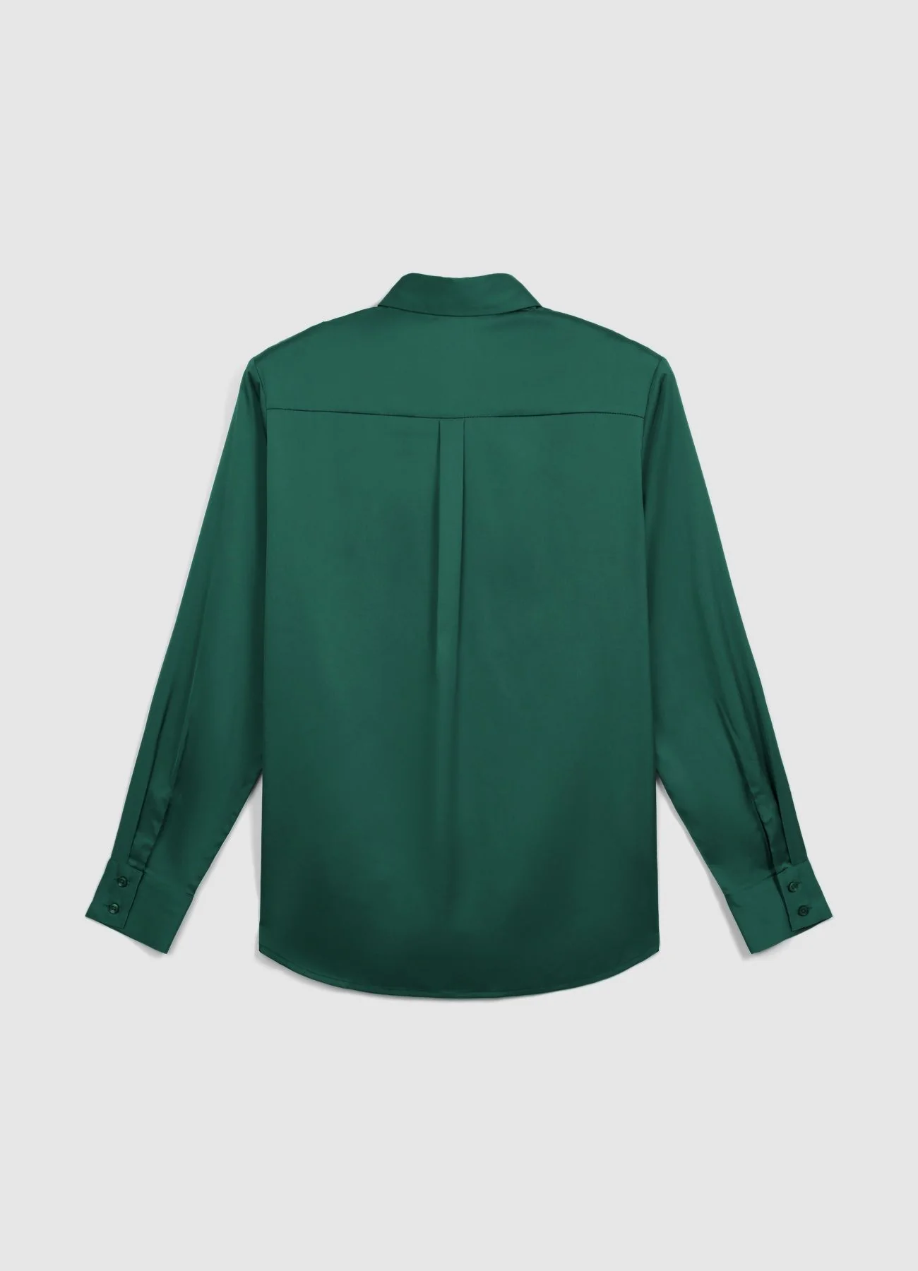 Camicia classica in simil satin - Image 5