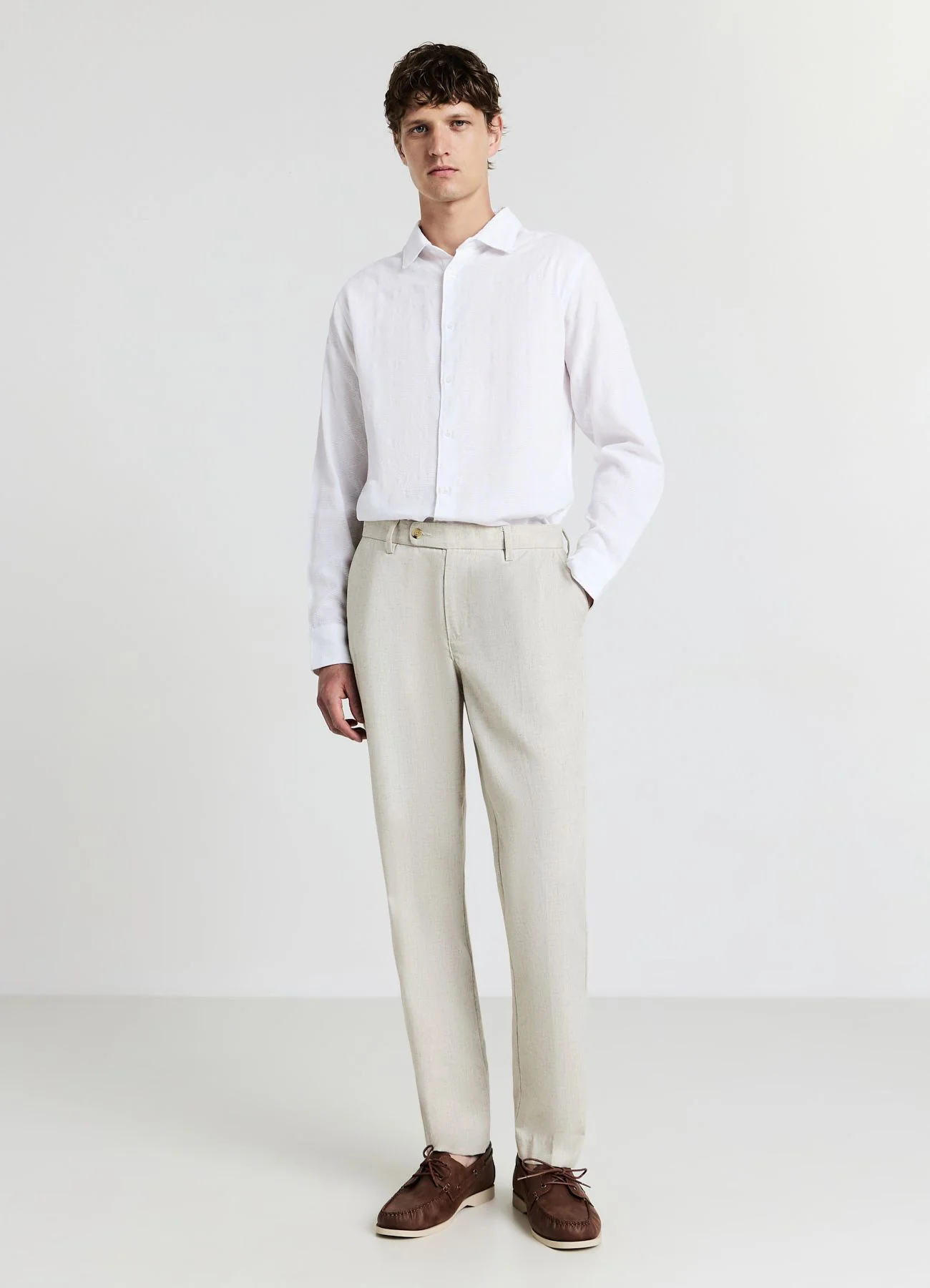 Camicia classica lavorazione devorè - Image 2