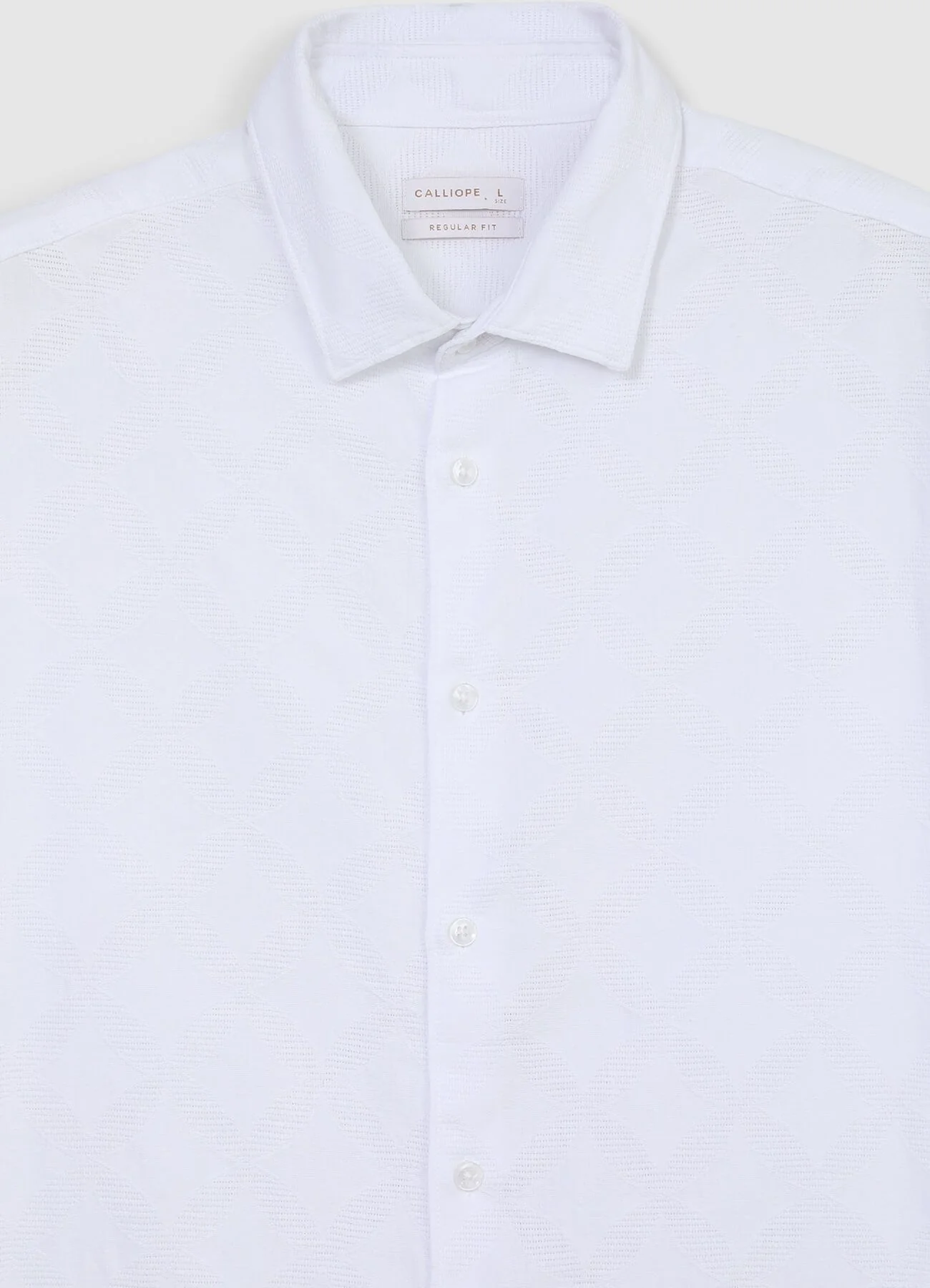 Camicia classica lavorazione devorè - Image 6