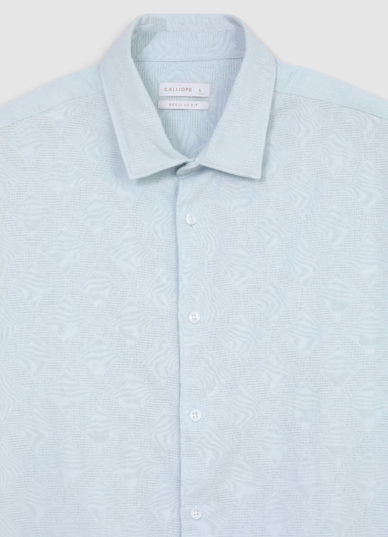 Camicia classica lavorazione devorè - Image 6