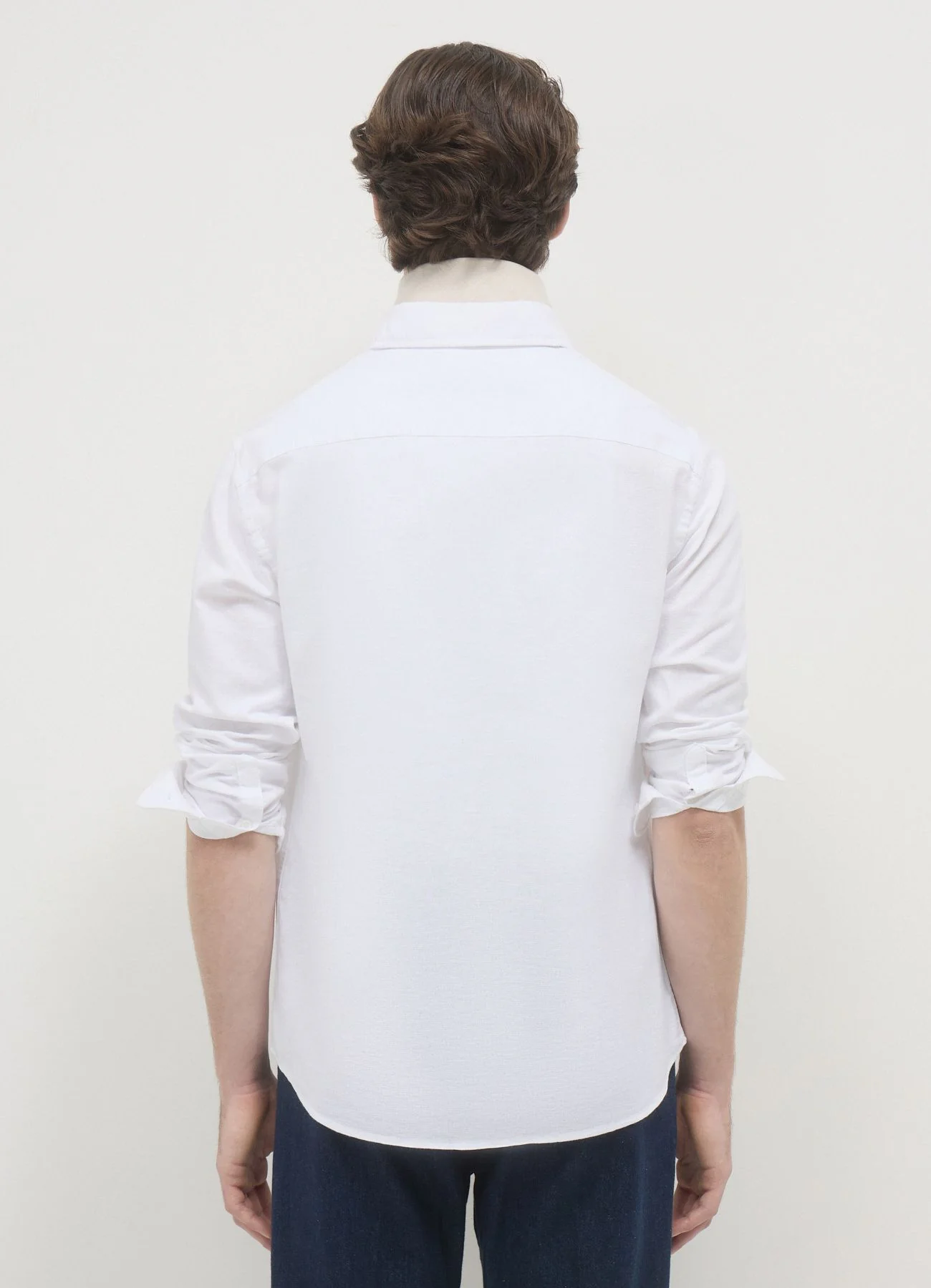 Camicia classica misto lino - Image 2