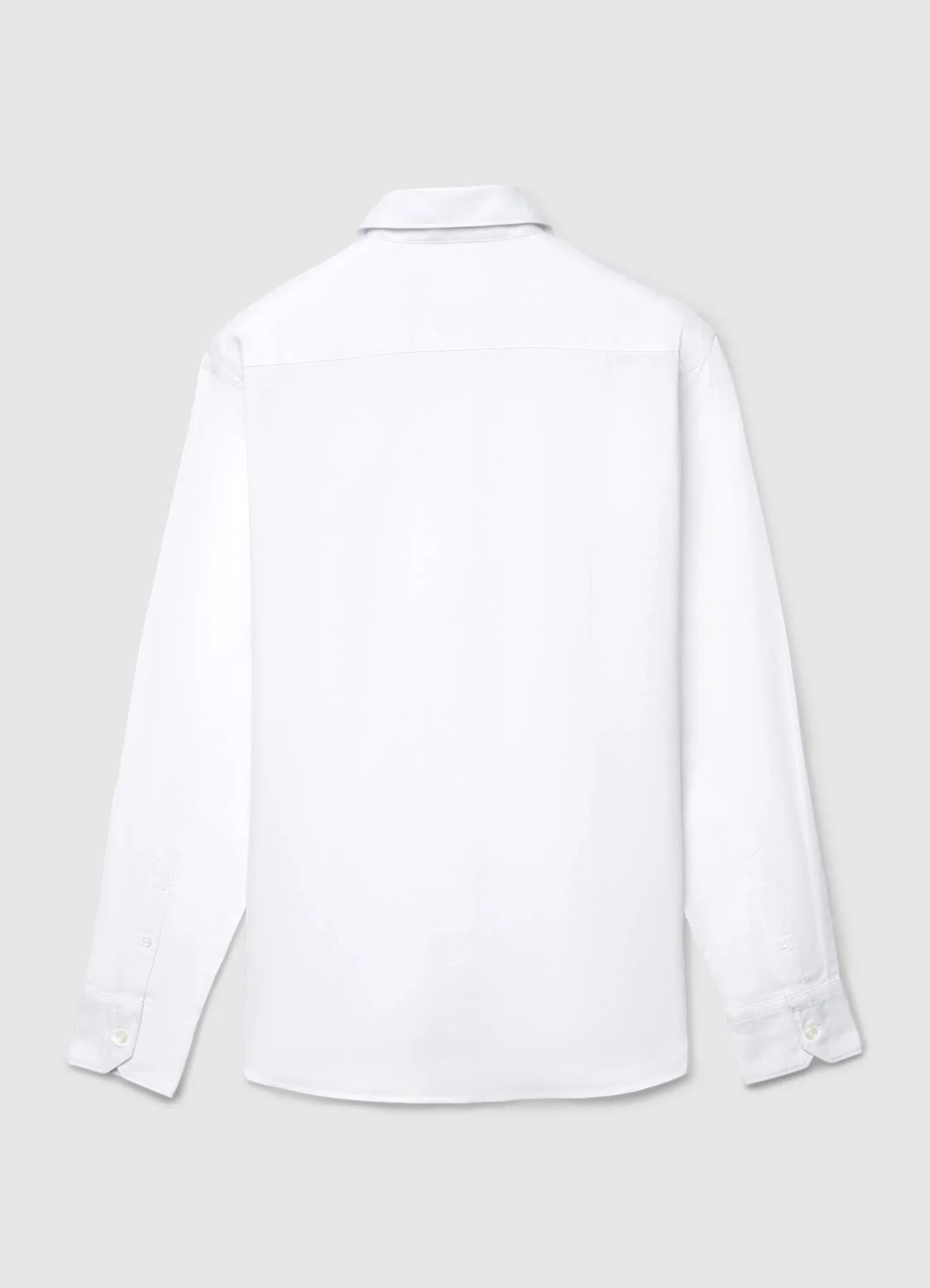 Camicia classica misto lino - Image 5