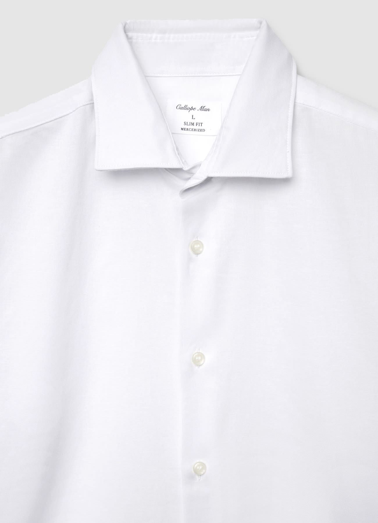 Camicia classica misto lino - Image 6