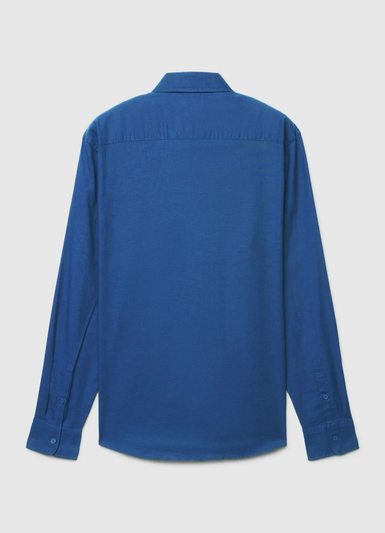 Camicia classica misto lino - Image 5